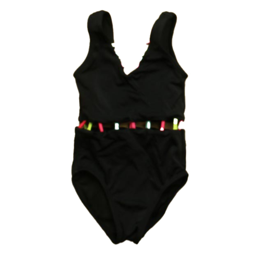 Little Peixoto Girls Black 1-piece Swimsuit size: 4T